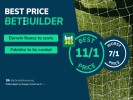 Man City vs Liverpool Bet Builder Tips: Nunez to score in 11/1 chance