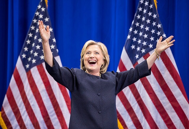 How to get 25/1 on Hillary Clinton becoming President