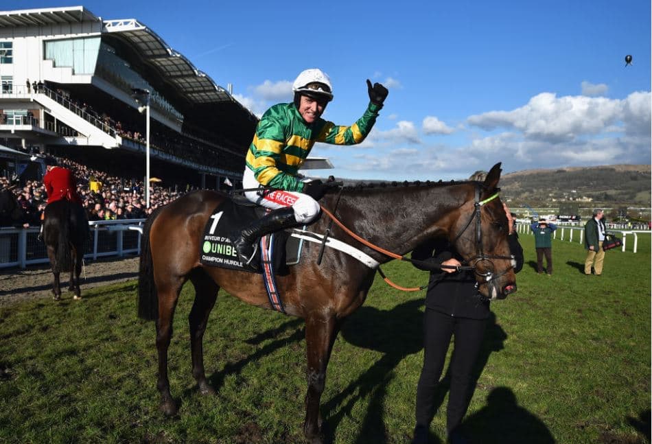Buveur D'Air ODDS-ON for the Champion Hurdle after Fighting Fifth victory