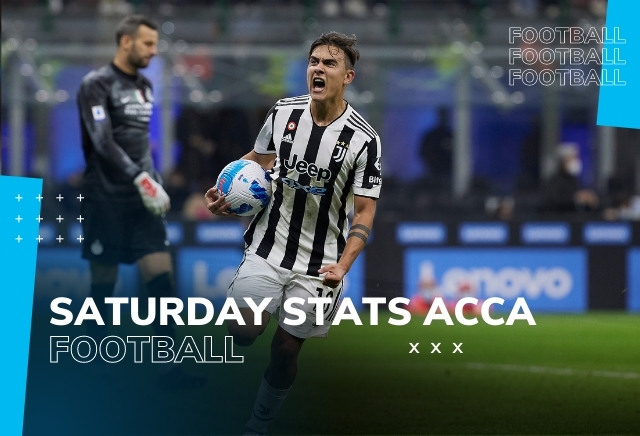 Football Stats Acca: 12/1 four-fold powered by WhoScored