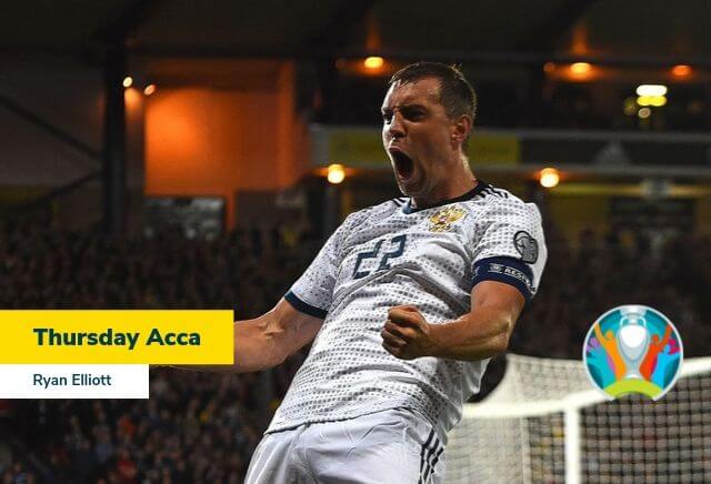 Thursday Euro 2020 Qualifiers Acca
