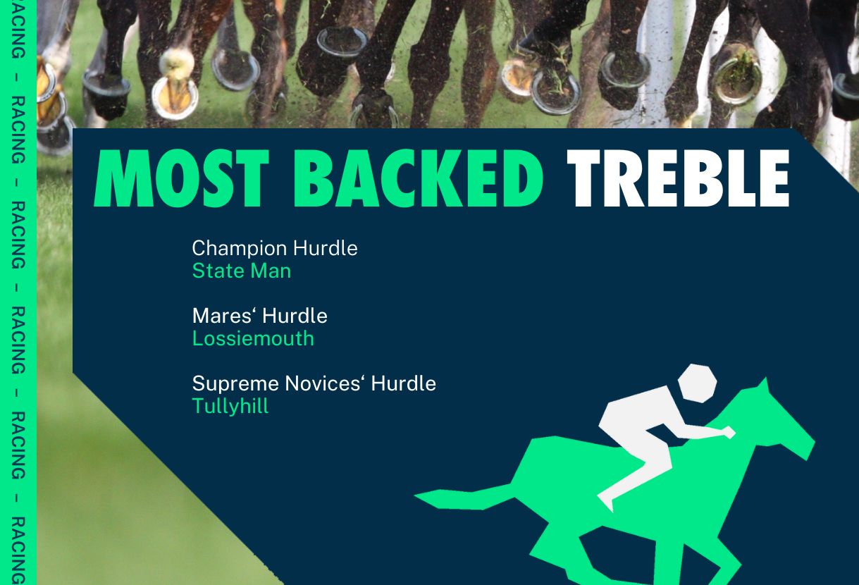 Cheltenham Festival 2024 Tuesday's 8/1 Most Backed Treble Oddschecker