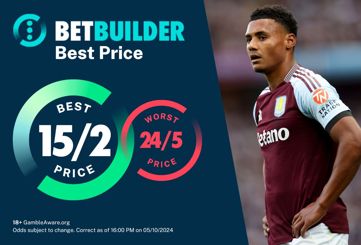 Aston Villa vs Man United Bet Builder Tips: Villa win in Murphy's 15/2 play