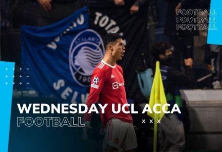 Football Accumulator Tips: Wednesday Champions League 8pm 4/1 Acca
